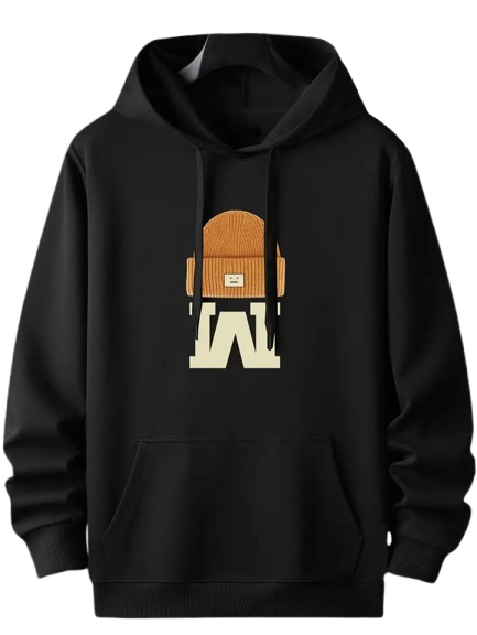 (W)Milton Hoodie Sweatshirt Printed