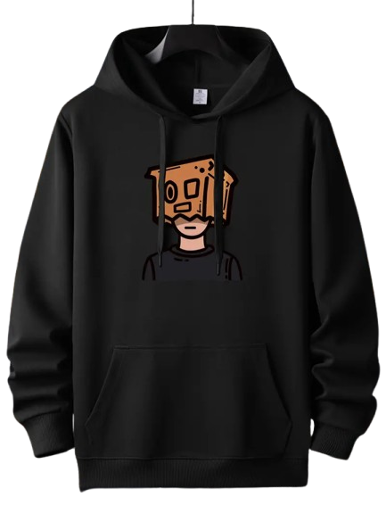 Milton Hoodie Sweatshirt Printed