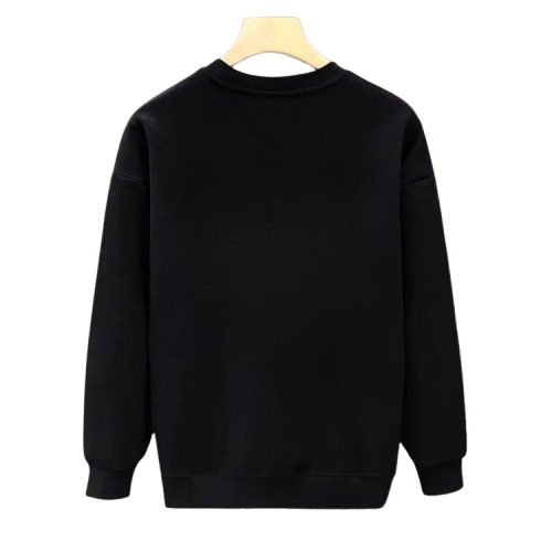 100% cotton round oversize  sweatshirt